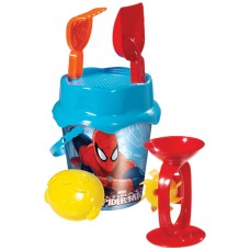 Spiderman Orta Aksesuarlı Kova Set