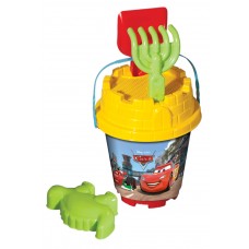 Cars Yuvarlak Kale Kova Set