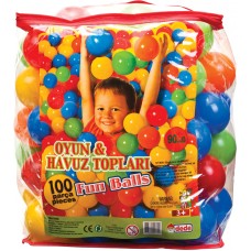 Oyun ve Havuz Topu 9 cm ( 100 Adet Pvc Torbada ) Oyun ve Havuz Topu 9 cm ( 100 Adet Pvc Torbada )