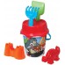 Tom & Jerry Orta Aksesuarlı Kova Set
