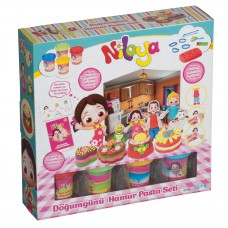 Niloya Doğum Günü Pasta Hamur Seti